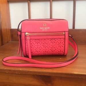 EUC Kate Spade Pepto Pink Perri Lane Crossbody Bag